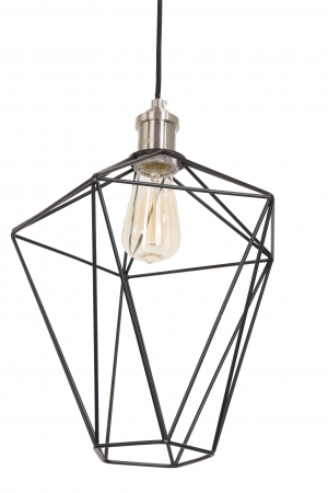 Wandlampen WIRED moderne hanglamp Zwart by Steinhauer 7786ZW